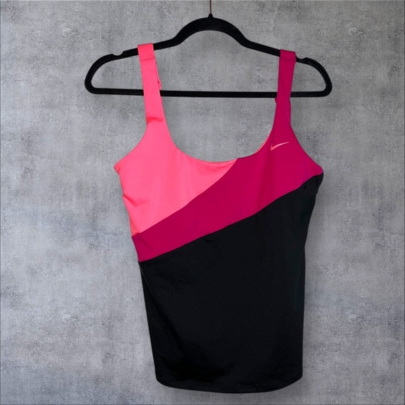 Nike Pink and Black Tank Top - Picture 1 of 4